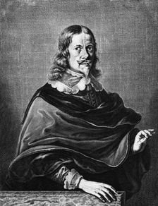 Johannes Hevelius, German astronomer, 1673. Creator: Unknown