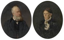 Johannes Hendrik Seije Cuperus and his Wife Hendrikje Duintjer. Creator: Pieter Verhaert
