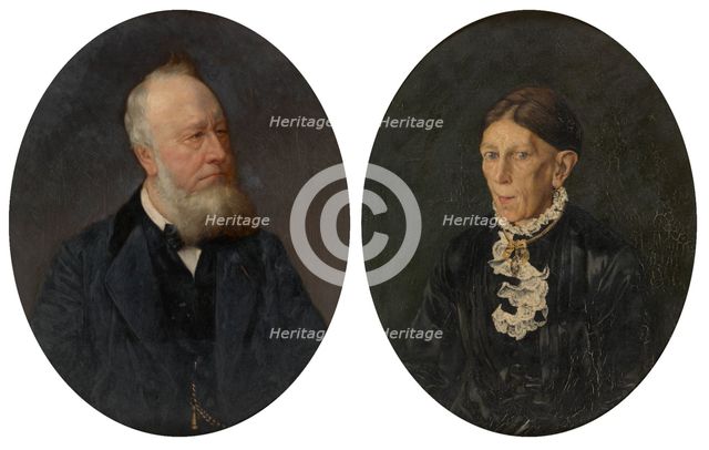 Johannes Hendrik Seije Cuperus and his Wife Hendrikje Duintjer. Creator: Pieter Verhaert.