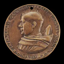Johannes Mulicum, Infirmarian of the Cistercian Monastery at Kamp near Neuss [obverse], 1540. Creator: Friedrich Hagenauer