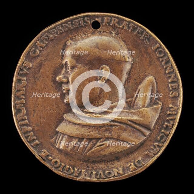 Johannes Mulicum, Infirmarian of the Cistercian Monastery at Kamp near Neuss [obverse], 1540. Creator: Friedrich Hagenauer.