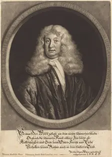 Johannes Witt, 1707. Creator: John Smith