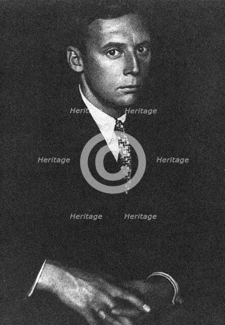 Johannes Theodor Baargeld (1892-1927) , c. 1920. Creator: Anonymous.