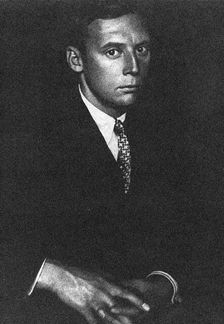 Johannes Theodor Baargeld (1892-1927) , c. 1920. Creator: Anonymous