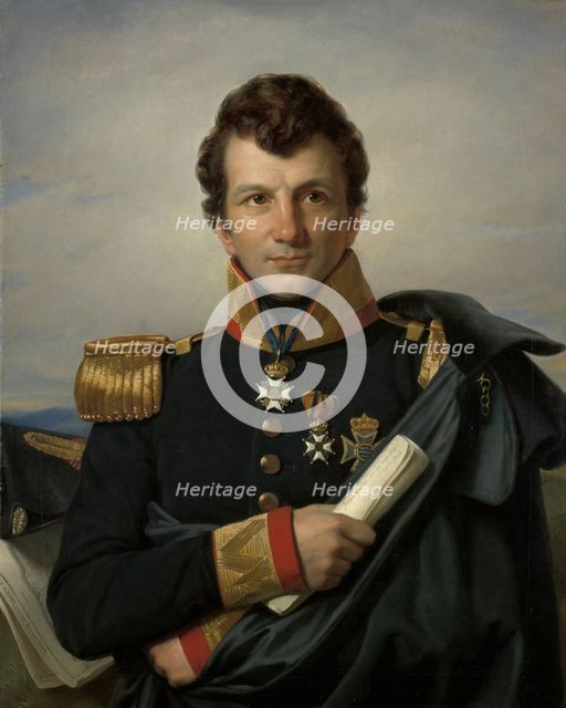 Johannes van den Bosch (1780-1844), Governor-General of the Dutch East Indies, Colonial Minister, 18 Creator: Cornelis Kruseman.