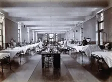 Johannesburg Hospital, South Africa: hospital ward with child patients and nurses, c1905. Creator: Unknown