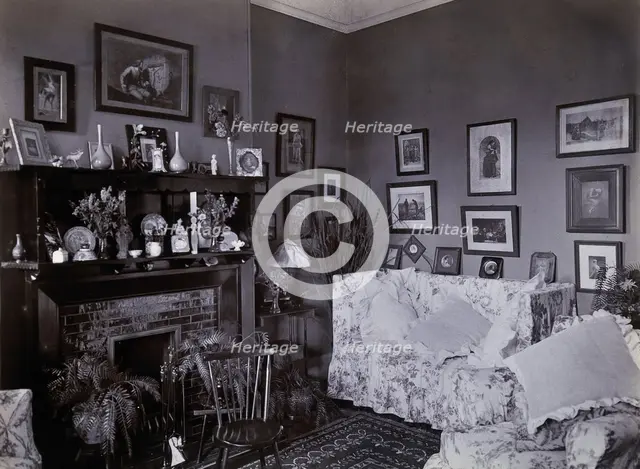 Johannesburg Hospital, South Africa: sitting room, c1905. Creator: Unknown.