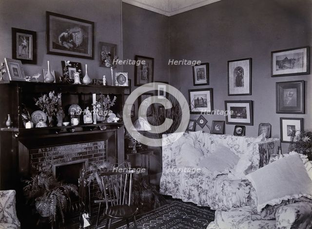 Johannesburg Hospital, South Africa: sitting room, c1905. Creator: Unknown.