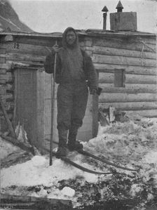 Johansen at Cafe Flora c1893-1896, (1897). Artist: Mr Jackson