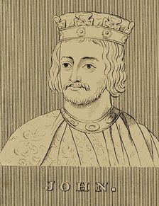 John (1166-1216), 1830. Creator: Unknown