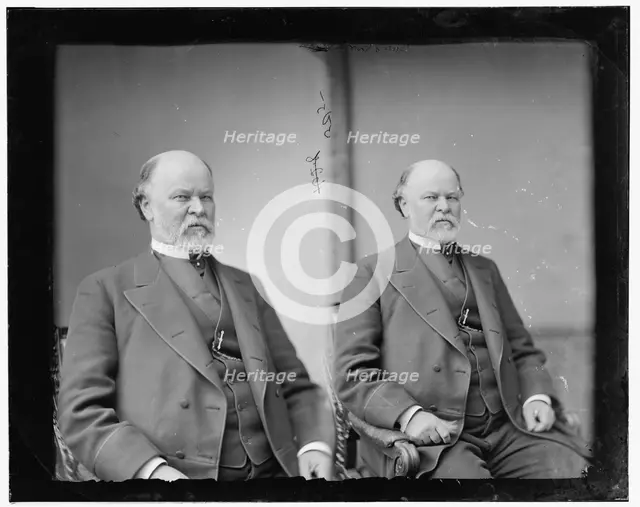 John T. Burch of Tennessee, 1865-1880. Creator: Unknown.