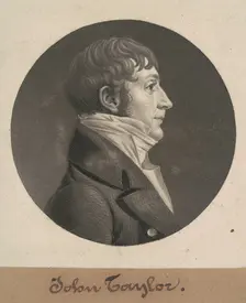 John Taylor, 1806. Creator: Charles Balthazar Julien Févret de Saint-Mémin