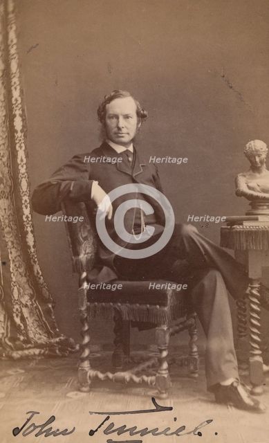 [John Tenniel], 1860s. Creator: John & Charles Watkins.