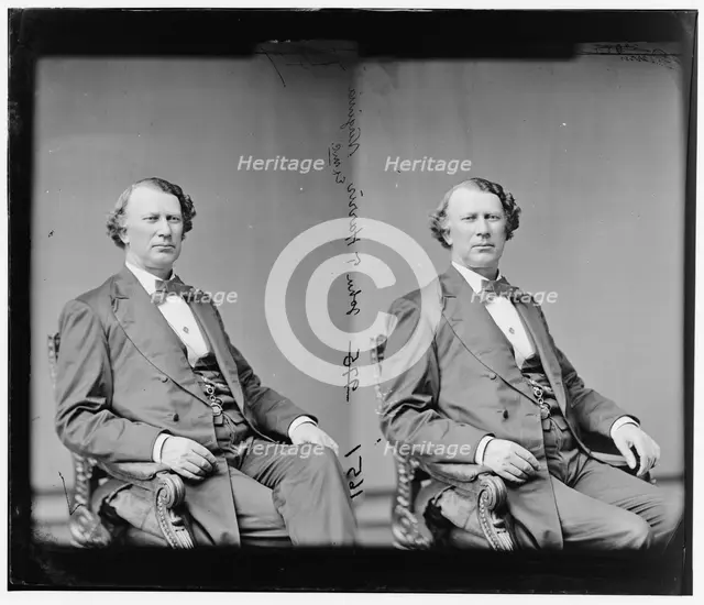 John Thomas Harris of Virginia, 1865-1880. Creator: Unknown.