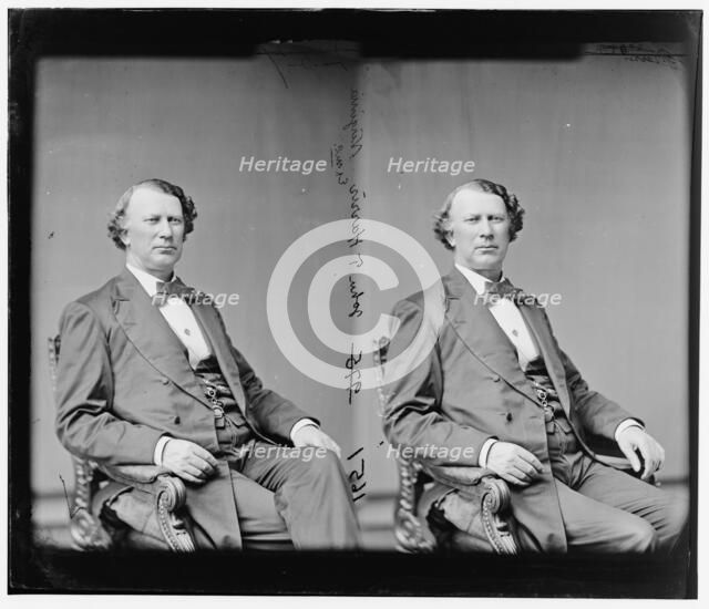 John Thomas Harris of Virginia, 1865-1880. Creator: Unknown.