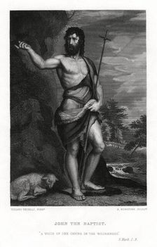 John the Baptist, 19th century. Artist: A Rordorf