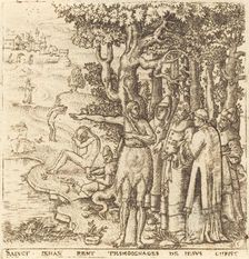 John the Baptist Testifies for Christ, probably c. 1576/1580. Creator: Leonard Gaultier