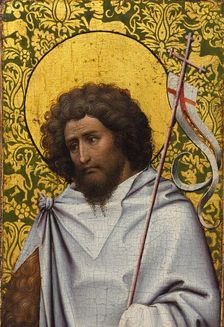 John the Baptist, c. 1410. Creator: Robert Campin (Netherlandish, 1375/79-1444)