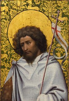 John the Baptist, c. 1410. Creator: Robert Campin (Netherlandish, 1375/79-1444)
