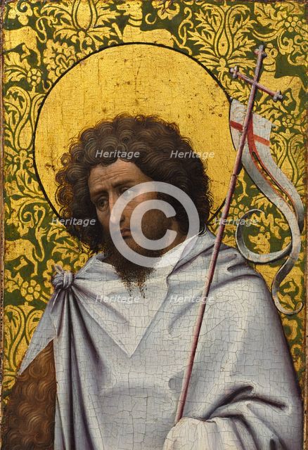 John the Baptist, c. 1410. Creator: Robert Campin (Netherlandish, 1375/79-1444).