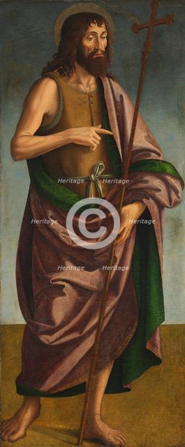 John the Baptist, c1490. Creator: Antoniazzo Romano.