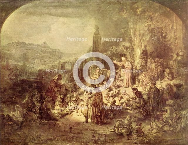 'John the Baptist Preaching', 1637-1650, (1967). Creator: Rembrandt Harmensz van Rijn.