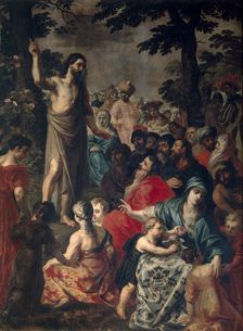 John the Baptist Preaching. Creator: Hendrick van Balen I
