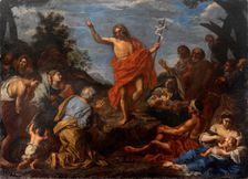 John the Baptist preaching, mid 17th century. Creator: Pier Francesco Mola