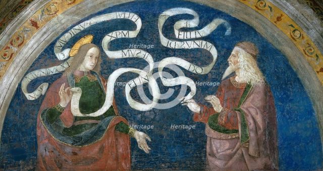 John the Evangelist and the King David, 1492-1495.