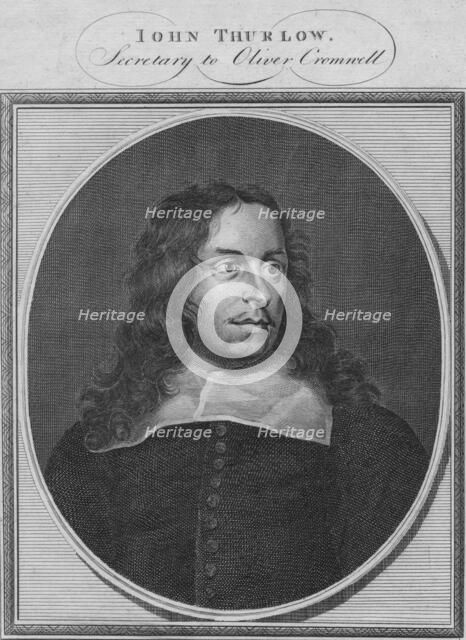 'John Thurlow, Secretary to Oliver Cromwell', 1784. Creator: Unknown.