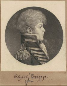 John Trippe, 1809. Creator: Charles Balthazar Julien Févret de Saint-Mémin
