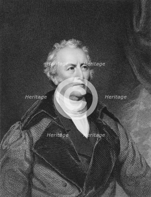 John Trumbull, 1833. Creator: Asher Brown Durand.