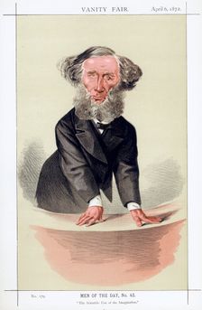 John Tyndall, Irish-born British physicist, 1872. Creator: Unknown