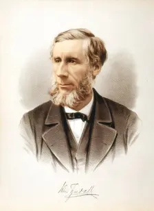 John Tyndall, Irish-born British physicist and populariser of science, c1880. Creator: Unknown