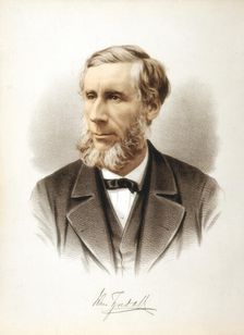John Tyndall, Irish-born British physicist and populariser of science, c1880