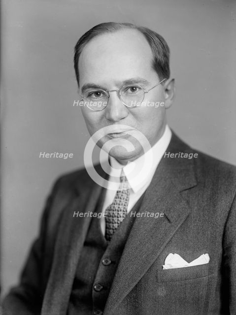 John W. Barriger III - Portrait, 1936. Creator: Harris & Ewing.