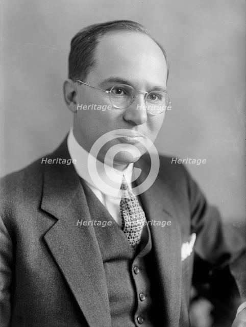 John W. Barriger III - Portrait, 1936. Creator: Harris & Ewing.