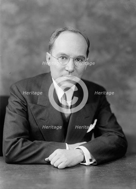 John W. Barriger III - Portrait, 1942.  Creator: Harris & Ewing.