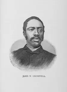 John W. Cromwell, 1887. Creator: Unknown