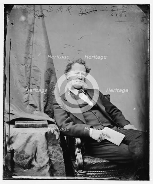 John W. Forney, between 1860 and 1875. Creator: Unknown.