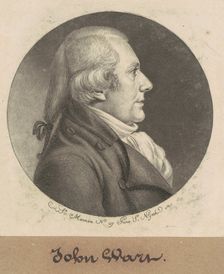 John Wart, 1798. Creator: Charles Balthazar Julien Févret de Saint-Mémin