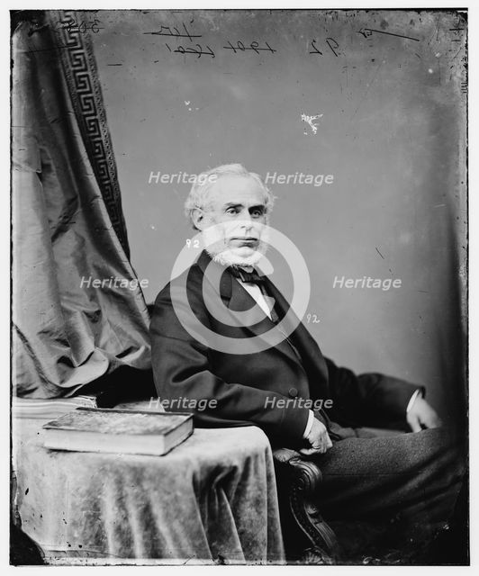 John Warfield Johnston of Virginia, between 1860 and 1875. Creator: Unknown.