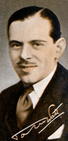 John Watt (1901-1960), radio broadcaster and producer, 1935