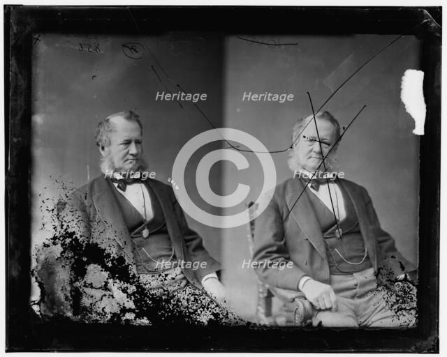 John Weiss Forney, 1865-1880. Creator: Unknown.