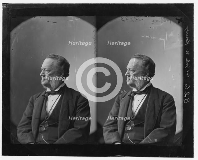 John Weiss Forney, 1865-1880. Creator: Unknown.