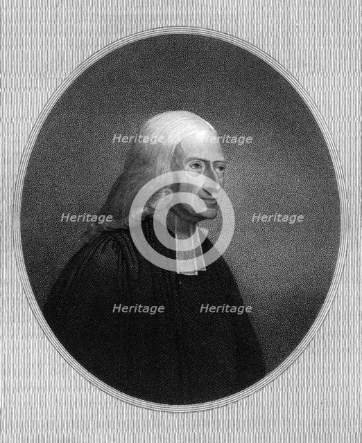 John Wesley, 18th century English non-conformist preacher, (1836).Artist: James Posselwhite