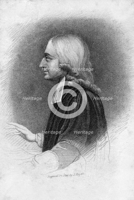 John Wesley, Methodist leader, (19th century).Artist: J Rogers