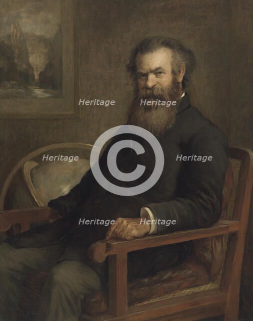 John Wesley Powell, 1889. Creator: Edmund Clarence Messer.