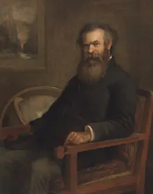 John Wesley Powell, 1889. Creator: Edmund Clarence Messer
