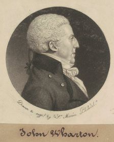John Wharton, 1799. Creator: Charles Balthazar Julien Févret de Saint-Mémin